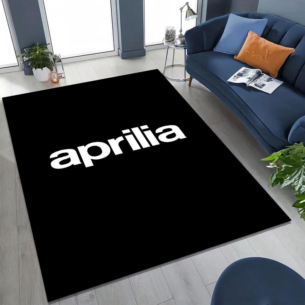 Motorcycle Aprilia Sign Racing Car Carpet Rug for Bedroom Living Room Sofa Home Doormat Decor,Large Kids Play Non-slip Floor Mat