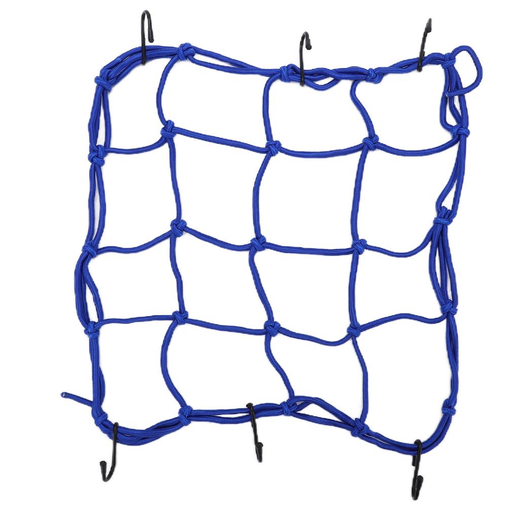 Net Nylon Elastic Luggage Net with Hooks for Road Mountain S Motorcycles Electric Vehicles