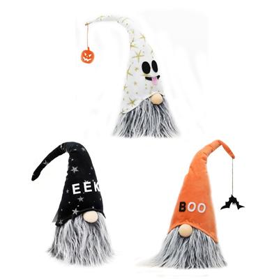Halloween Gnomes Plush Decor Handmade Tomte Swedish Gnome Nisse Scandinavian Ornaments Table Decoration Dropshipping