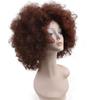 70s Disco Brown Afro Cosplay Wig, Heat Resistant Synthetic Hair for Halloween Party Costume