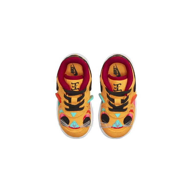 Nike Air Force 1 LV8 'The Year Of Tiger' Comfortable Low Top Toddler Shoes Yellow Infant And Toddler DQ5072-701