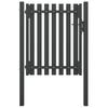 Steel Garden Gate 100 x 100 cm Anthracite