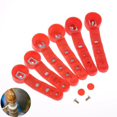 Universal Iron Ball Valve Handle Replacement 2PCS Leak Proof Ergonomic Design For Gas Water Pool