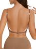 Large size seamless large backless underwear U-shaped beautiful back outer wear underwear bra