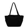 Korean version of casual large-capacity handbag women's new simple tote bag college student versatile shoulder bag