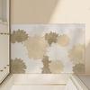 Support Flower Pu Leather Home Floor Mat Household Door Door Foot Pad Waterproof And Non-Slip Leave-In Carpet Floor Mat