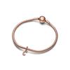 Pandora Letter c with logo engraved on the back pendant for women 782472C01