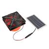 Ventilator Solar de Evacuare Monocristalin 10W Ventilator de Ventilație cu Panou Solar cu Plasă de Protecție pentru Rotund