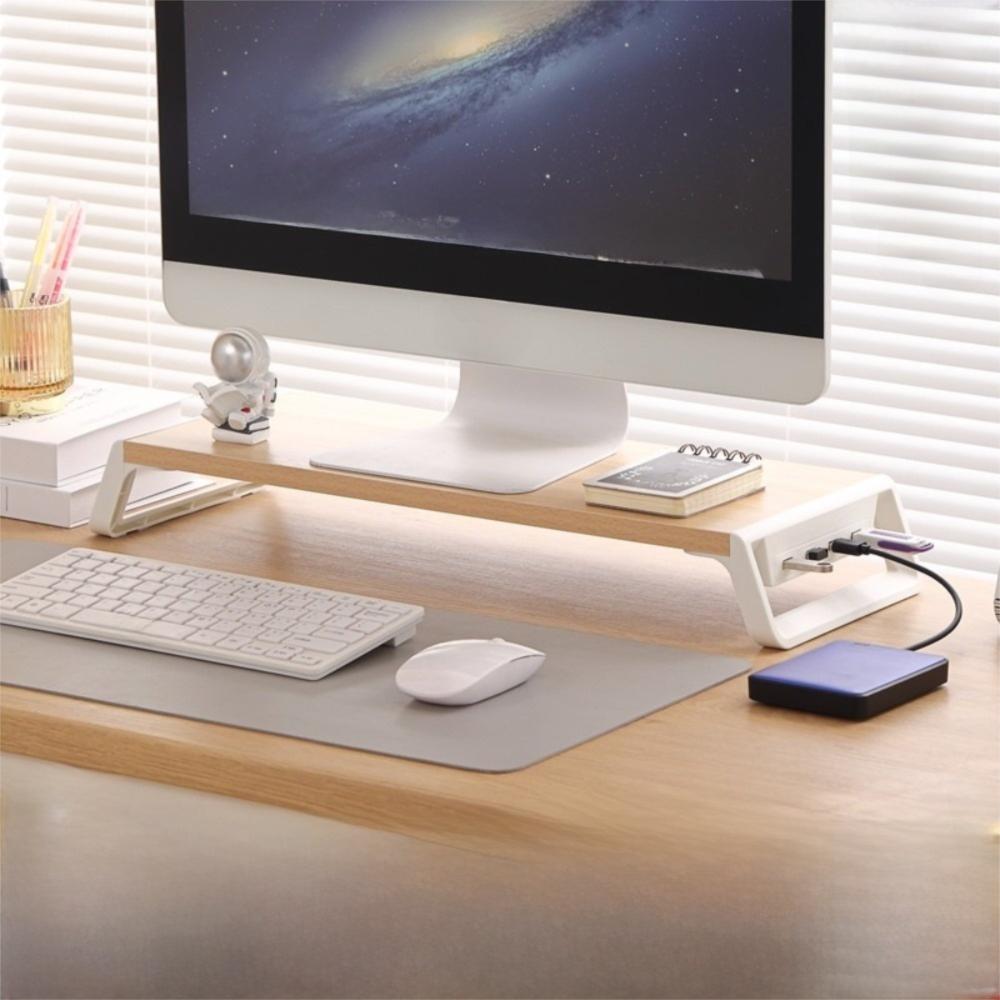 Thick Computer Monitor Stand Pressure-Resistant Laptop Elevated Stand Home Office