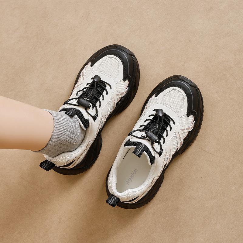 Augustine Outdoor Hiking Shoes Women's 2025 New Autumn Platform Hiking Casual Sports Shoes Lightweight Dad Shoes