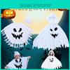 Perfect Gift For Kids Halloween Ghost Cloak Cape Cosplay Costumes Toddlers Outfit Party Role Play