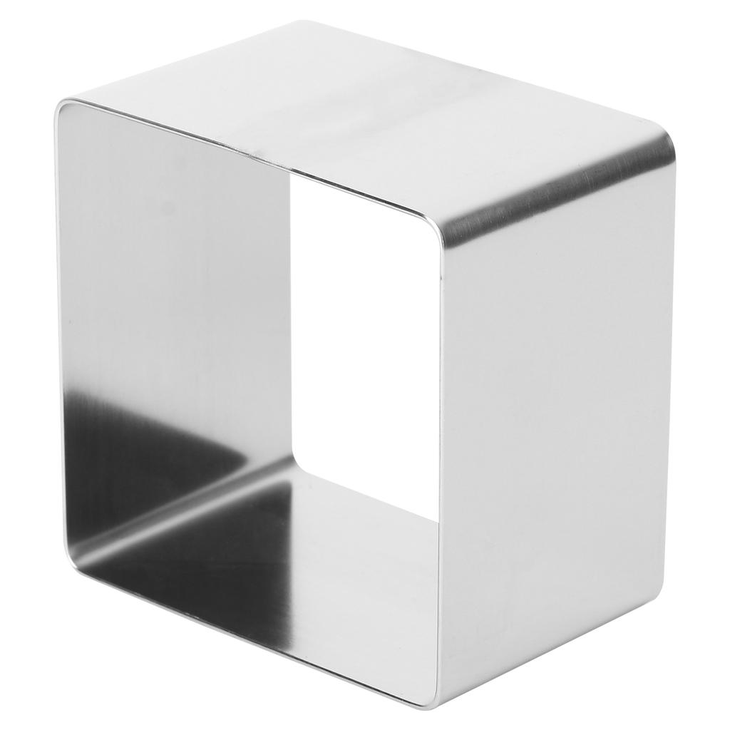 Mold Stainless Steel Cake Ring Baby Dessert Square Oval Cutters Baking