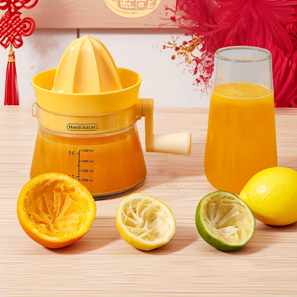 Manual Citrus Juicer Hand Press Orange Lemon Squeezer Portable Multi-functional Kitchen Tool for Fresh Juice