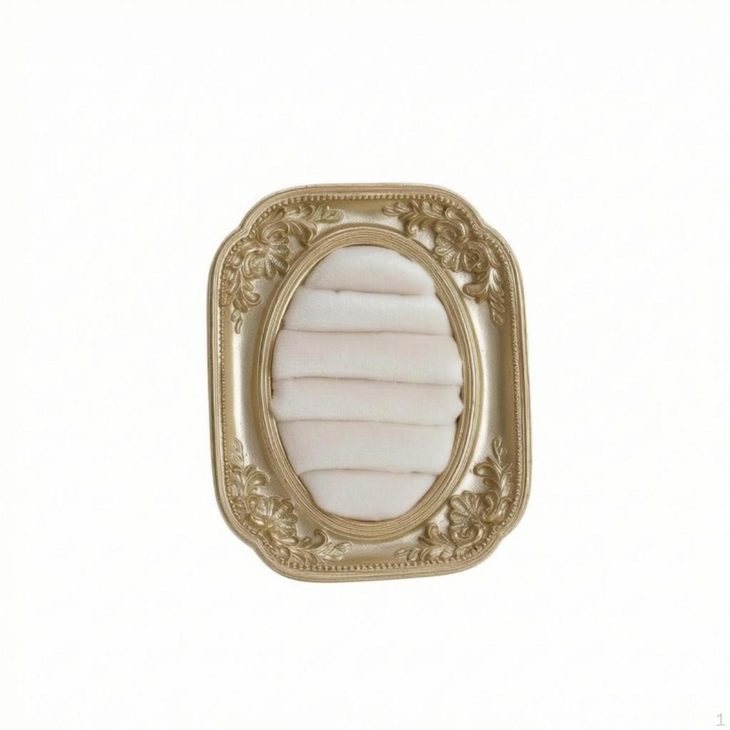 Jewelry Display Frame Ornate Band with Velvet Pad Picture