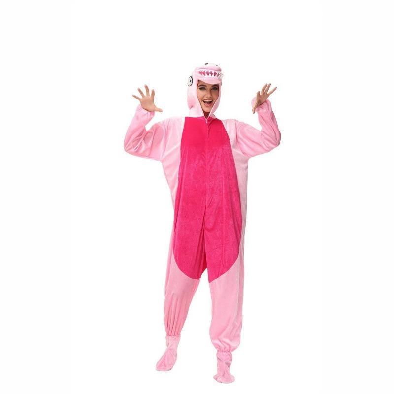 Halloween Costume Adult Animal Costume Tyrannosaurus Rex Green Dinosaur Animal onesie Costume