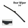 LHD RHD Front Rear Wiper Blades Set For BMW X1 F48 2015 -   2018 2017 2016 Windshield Windscreen 26"16"14"