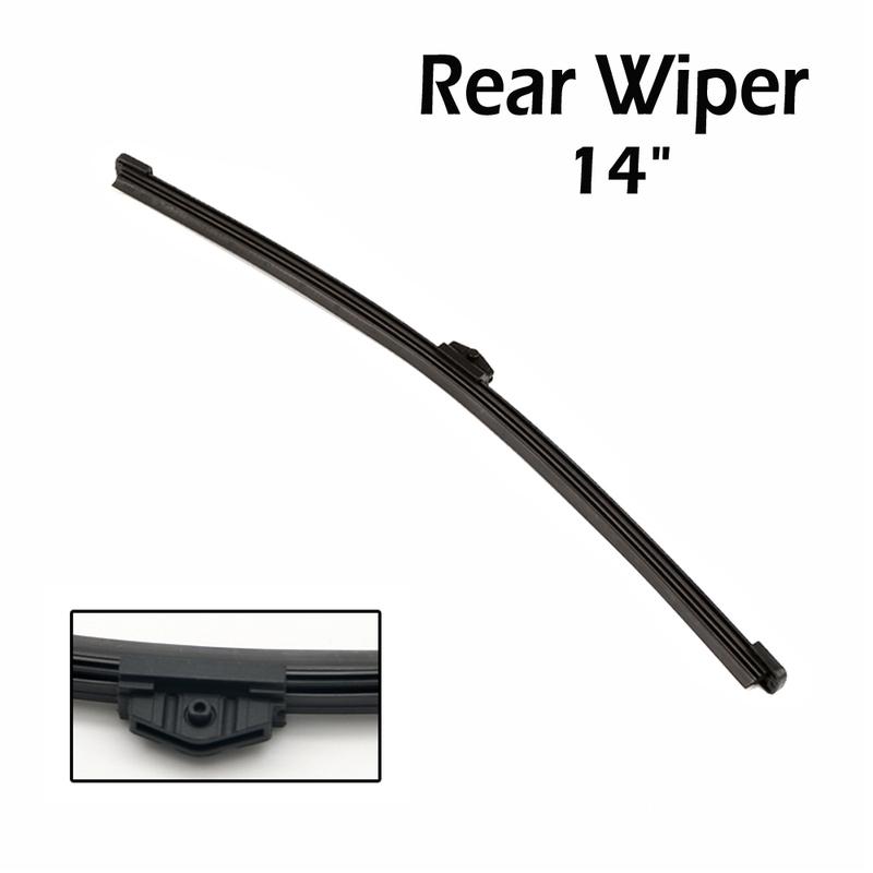 LHD RHD Front Rear Wiper Blades Set For BMW X1 F48 2015 -   2018 2017 2016 Windshield Windscreen 26"16"14"