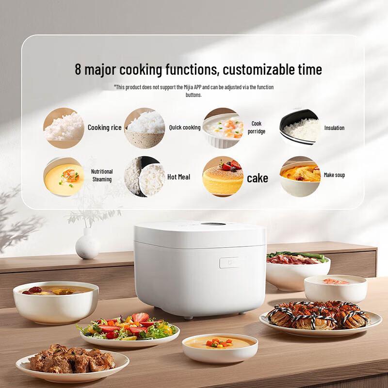 Xiaomi IH Rice Cooker S1 5L with Steamer CN plug (adapter included)