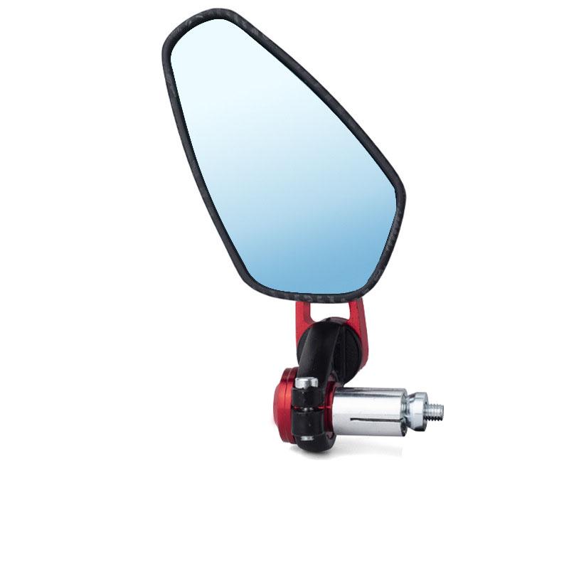 Nové zpětné zrcátko motocyklu Vzor z uhlíkových vláken Upravené zrcátko na řídítkách Převrácené zpětné zrcátko Motorka