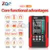 Q60 Digital Mini Smart Multimeter 6000 Counts AI Speech Recognition Transistor Tester True RMS Auto Electrical Capacitance Meter