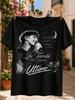 Ultimo Singer Halbmond Offenes Buch Schloss Silhouette Und La Favola Per Sempre Text Unisex Alle Unisex Alle T-Shirt