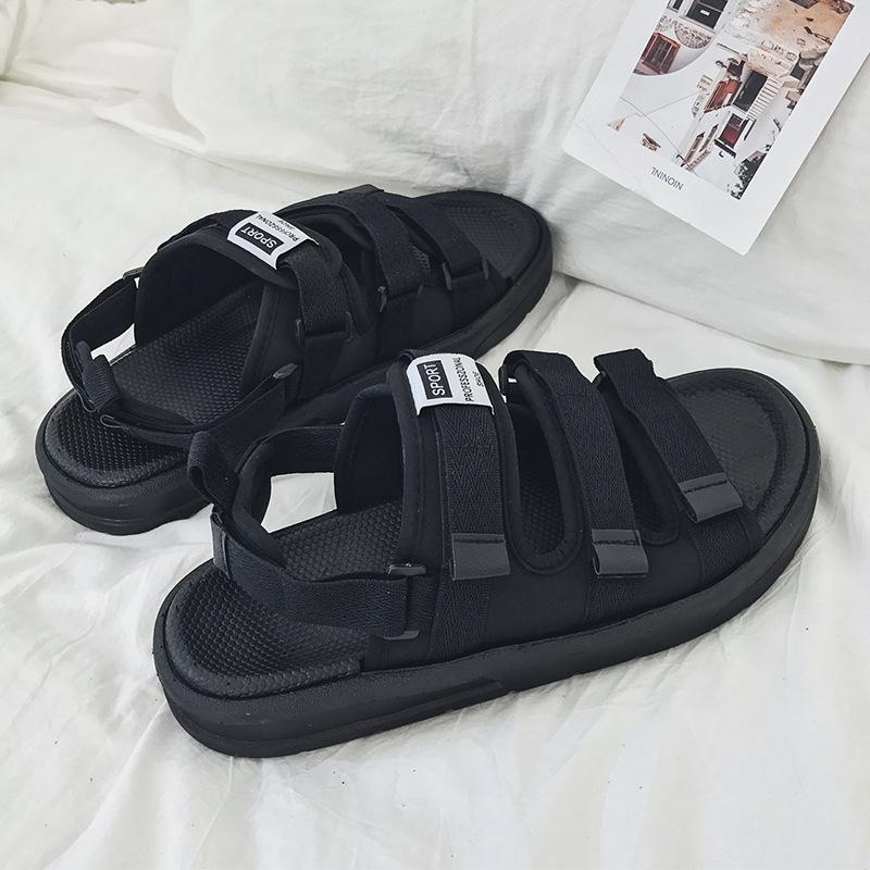 Sandals for men 2025 new anti slip thick soled casual youth driving sports beach shoes