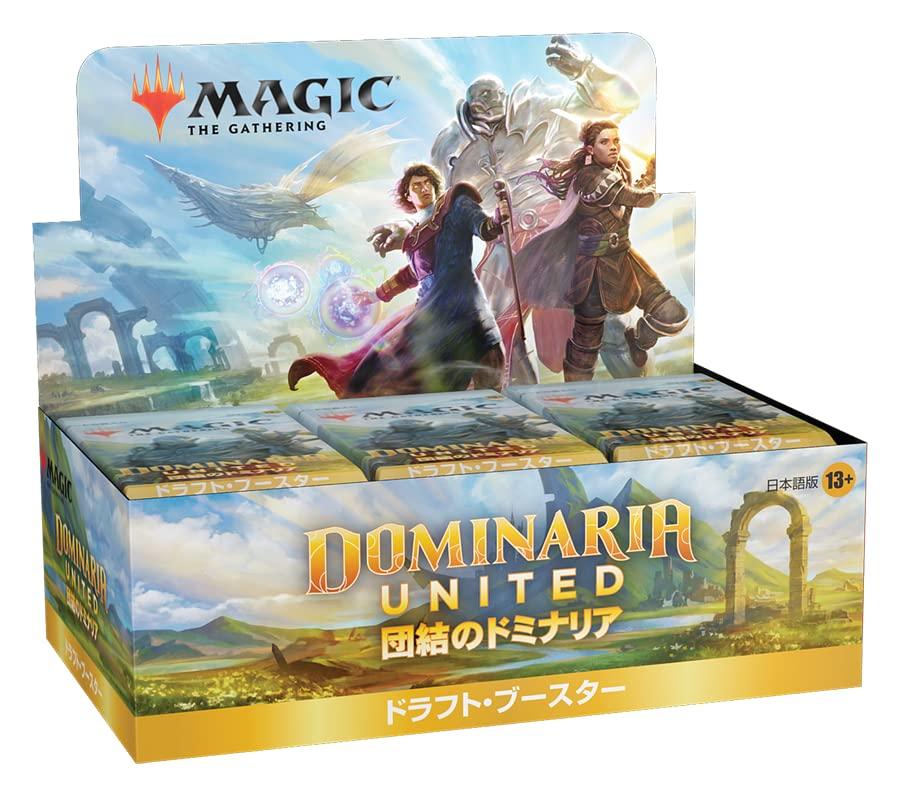 The Gathering Dominaria Unite Draft Booster Japanese Edition 36 Packs MTG Trading Card Wizards of the Coast C97111400 Magic (BOX)