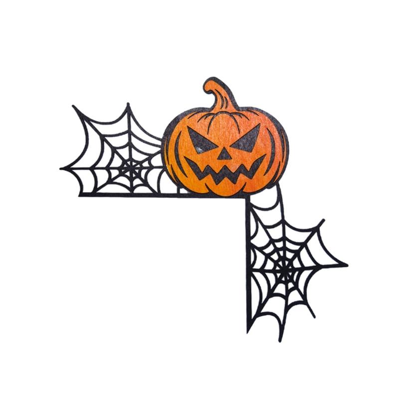 Wood Holiday Door Frame Corner Signs For Table Shelf Cabinet Decoration With Stable Structure