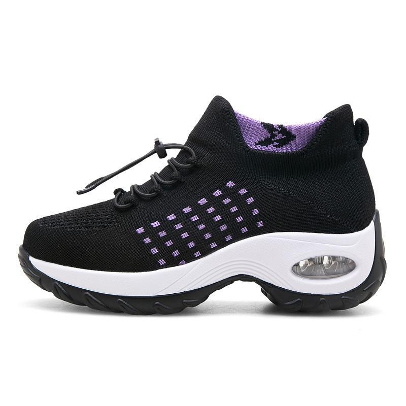 Spring cross-border women's shoes fashion versatile sports shoes casual shoes large size air cushion one pedal single shoes