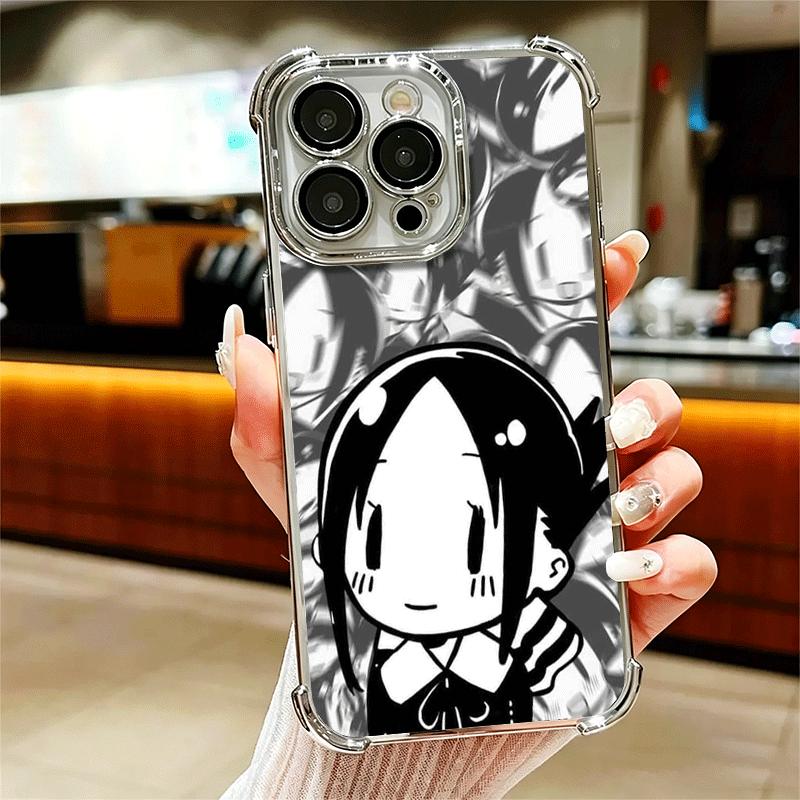 

Kaguya Sama Shinomiya Мягкий чехол для телефона для iPhone 15 16 17 Air 14 Pro Max 16E Plus 13 12 Mini С покрытием Защита от падения Fundas iPhone 16 Plus