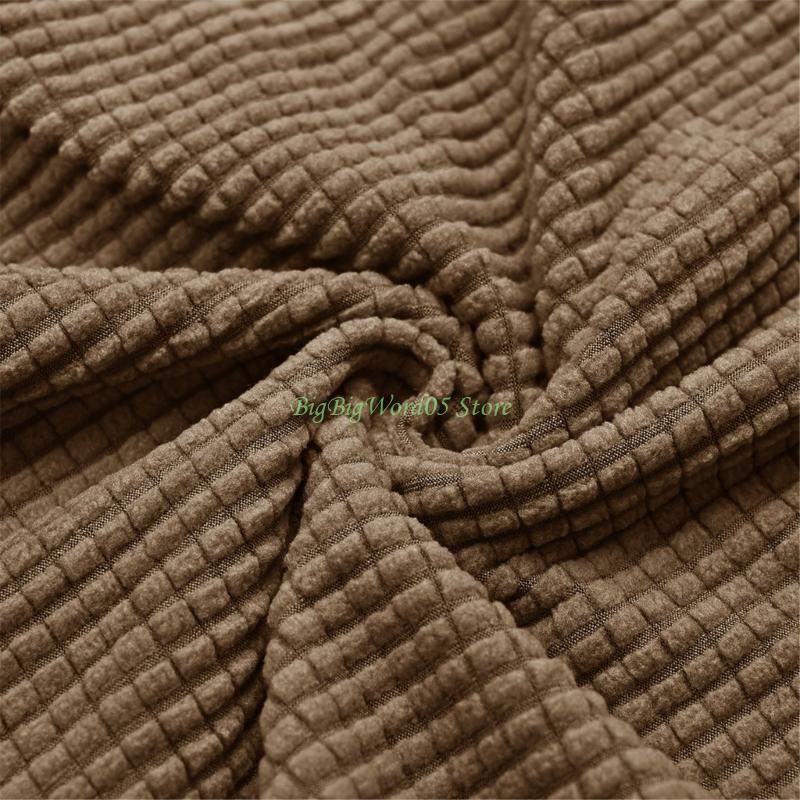 24TE Elastic Sofa Cover Warm Polyester Fabric Cushion Slipcover for 60-70cm Wide