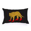 30*50cm Cartoon Leopard Pillow Cover Cute Colorful Cheetah Pattern Cushions Cover Home Car Sofa Decoration Pillowcase