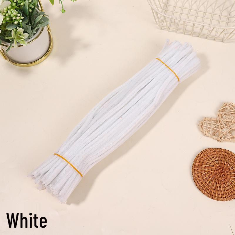 Twist Sticks: Encrypted Macaron Color Chenille Stems for Creative Parent-Child Handmade Crafts