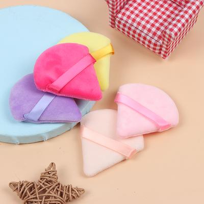 Cosmetic Puff Triangle Velvet Foundation Mini MakeUp Sponge Puffs MakeUp Tool