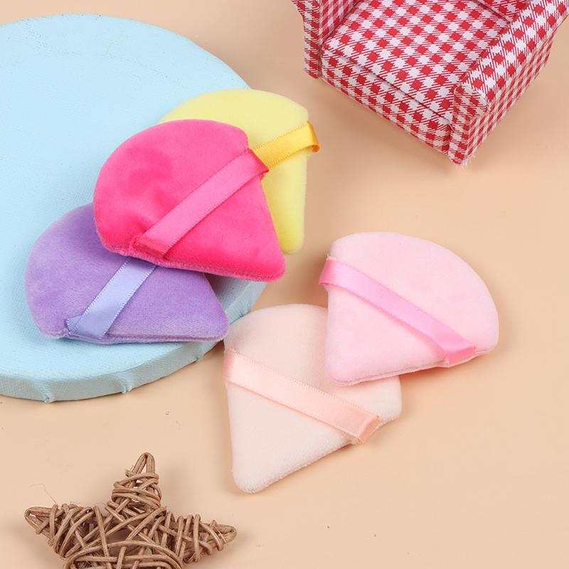 Cosmetic Puff Triangle Velvet Foundation Mini MakeUp Sponge Puffs MakeUp Tool