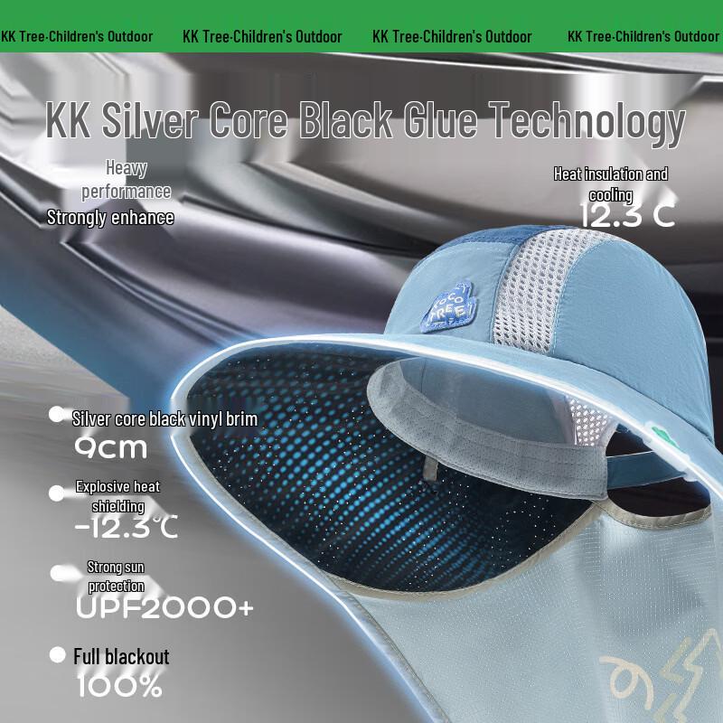Kocotree Kids' Wide-Brim UV Protection Sun Hat