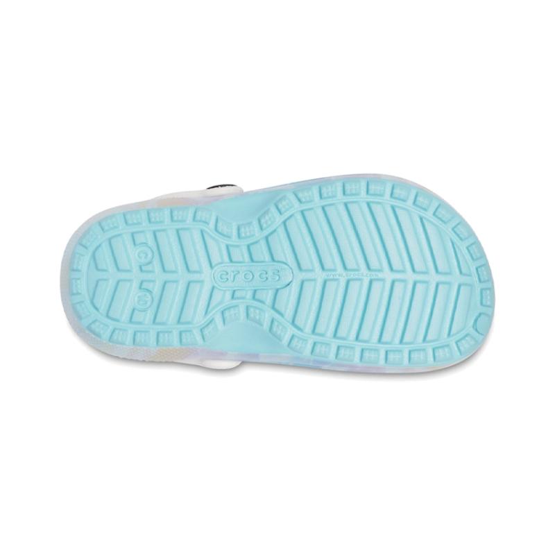 Crocs Classic Clog Lined Out Of The World Clogs Light Blue Kids'
