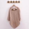 Infant Cartoon Hooded Bath Towel & Swaddle Blanket - Absorbent and Cute Baby Cloak