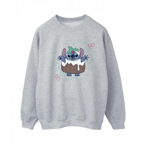 Disney Womens/Ladies Lilo & Stitch Pudding Holly Sweatshirt