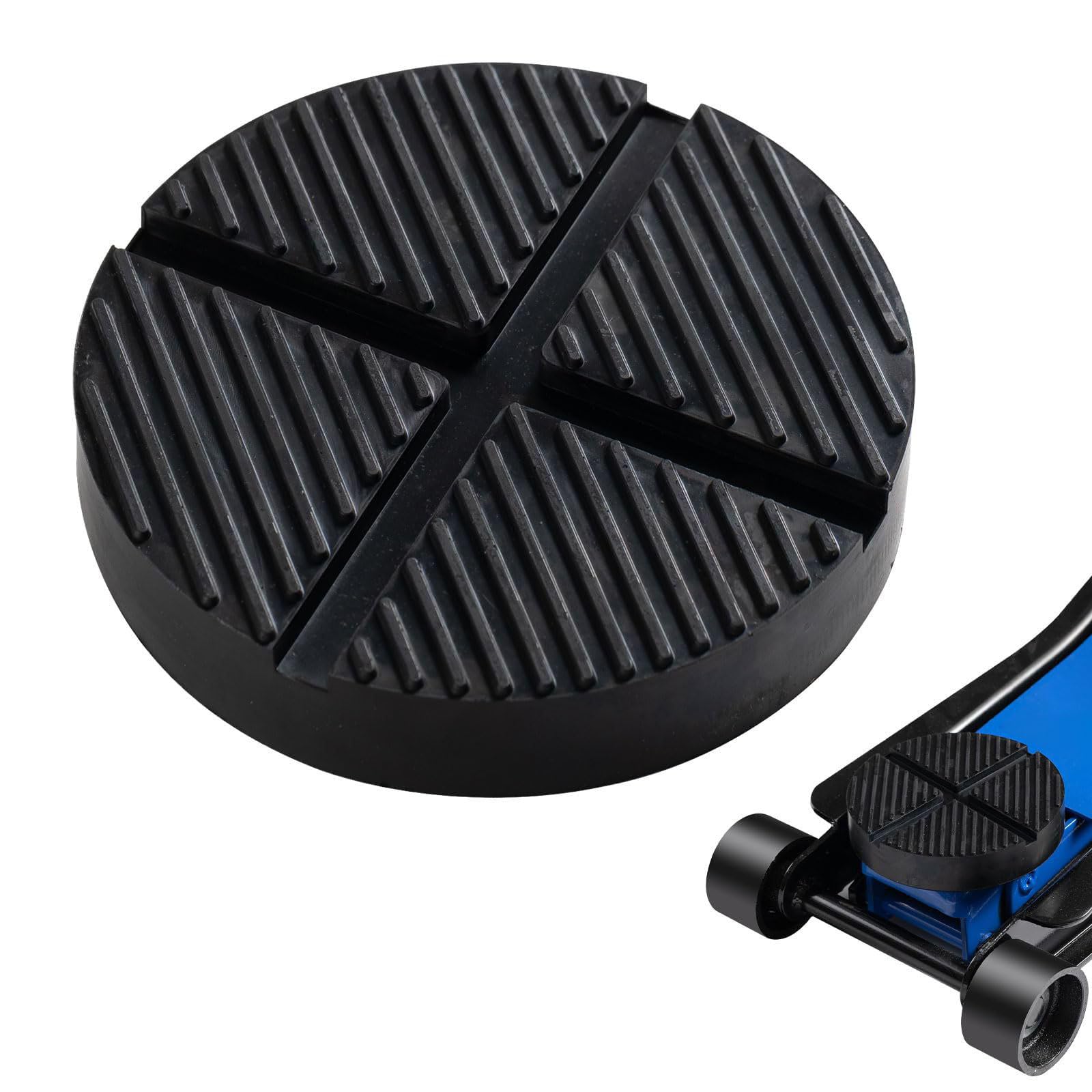 

Mirhua Jack Pad Rubber Super Heavy Duty Universal Attachment Rubber Pad Adapter for Jack чёрный