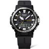 Casio Pro Trek Men's Stainless Steel 100M Water Resistant Digital Alarm Quartz Watch PRW-61-1A