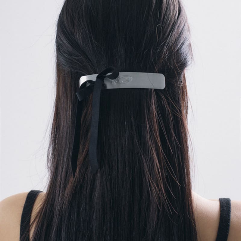 SENTIMENTS NO.440 [SILVER] RIBBON KONT XL HAIR pin