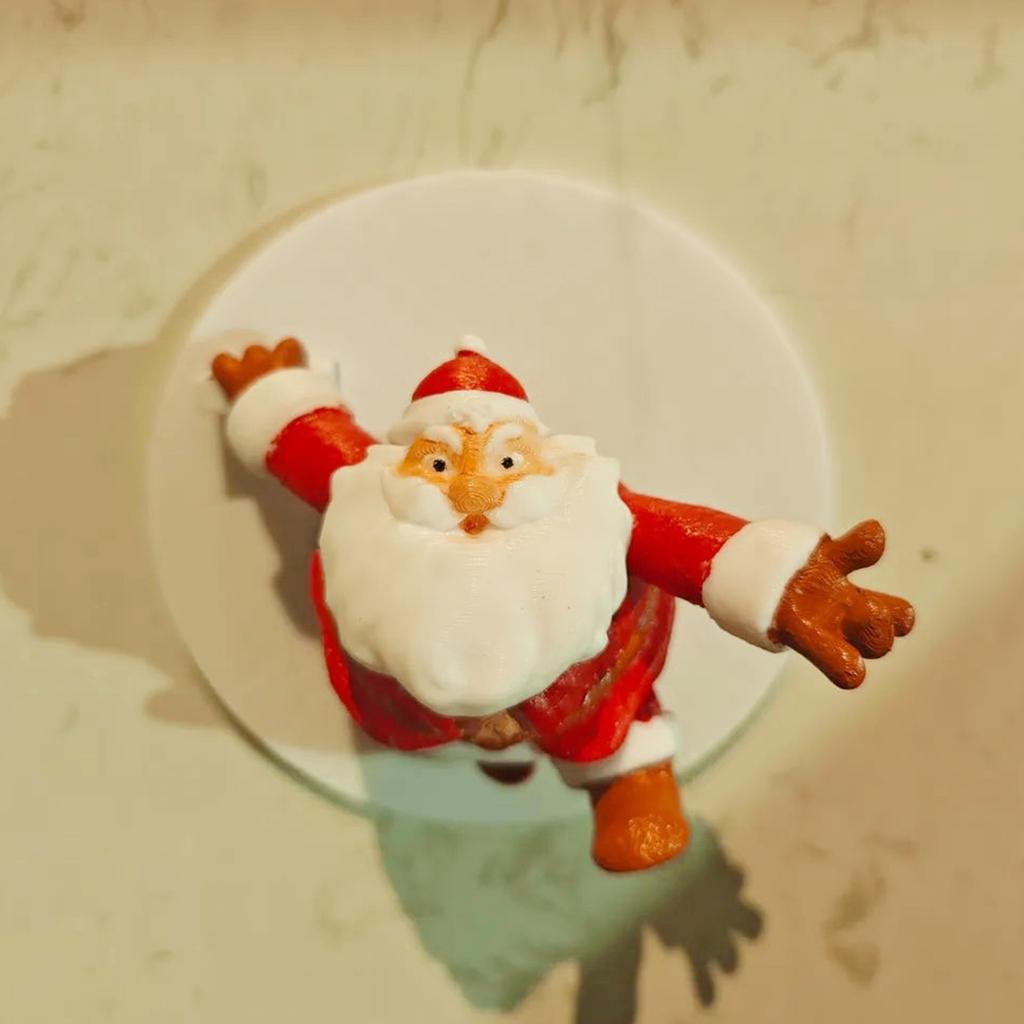 3D Printed Christmas Decorations, 3D Fridge Stickers, Christmas Home Atmosphere Decorations Gifts