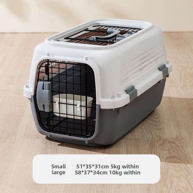Cat Air Case Cat Cage Check Case Pet Breathable Suitcase Large Capacity Dog Portable Car Space Capsule