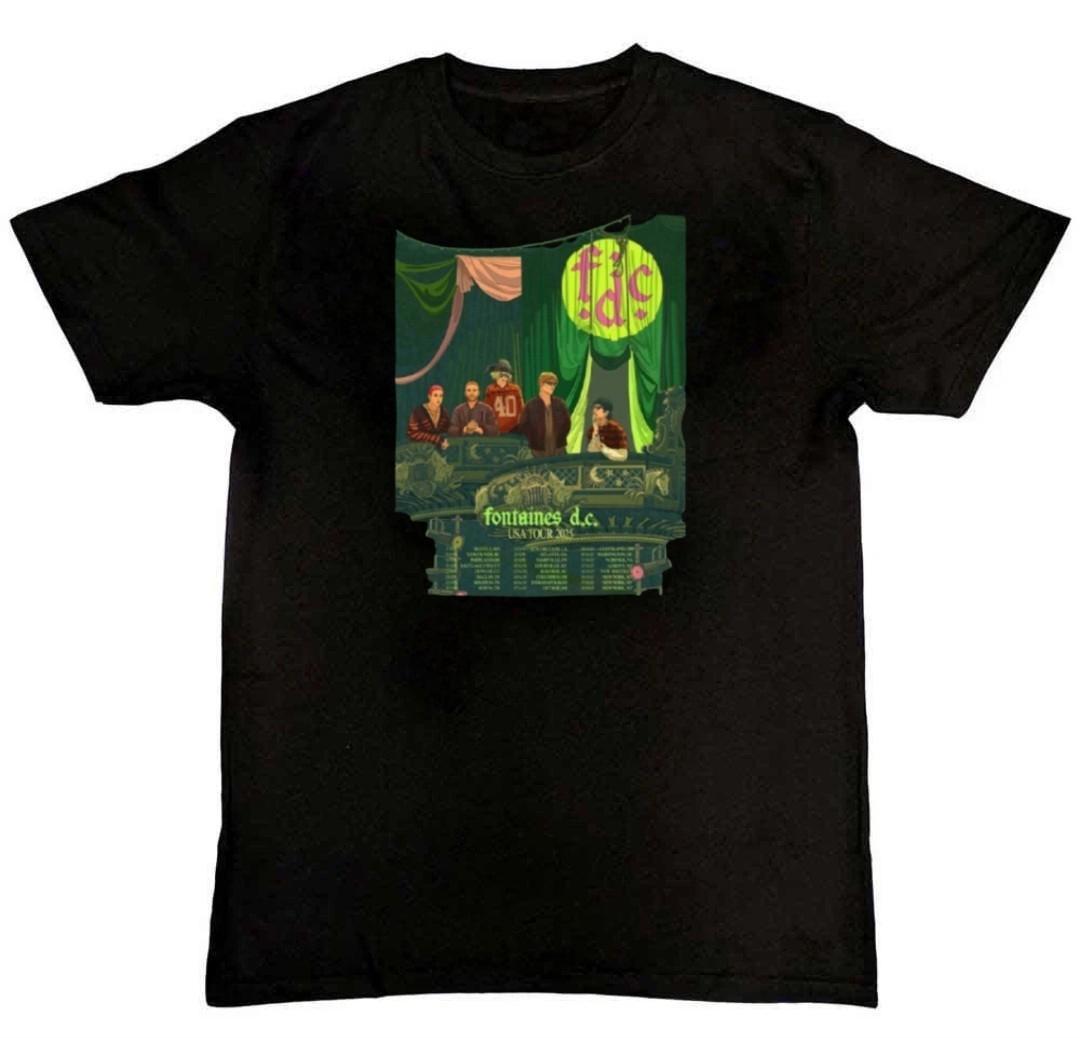 Fontaines D.C. Band USA Tour 2025 Forest Mens T-Shirt S-4XL XXXL