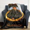 Lord Rings Blanket Warmthful Decor Suitable for Office Livingroom Couch for All Seasons Warmthful Decor Suitable for Gifting Relatives and Friends