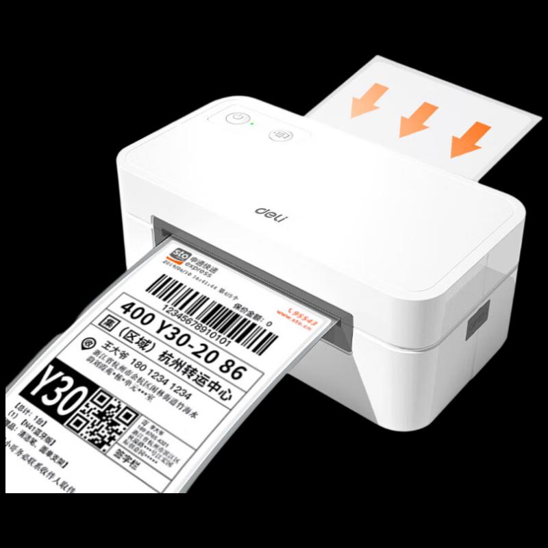 Deli GE435 Thermal Express Label Printer CN plug (adapter included)