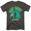 Gumby Get Bent Mens T Shirt Charcoal Officially Licensed Unisex T-Shirt