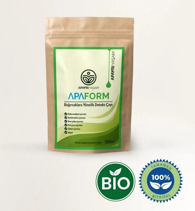 

Чай Apaform Detox - 150 г органічного чаю для здоров я кишечника, веганський, безглютеновий та повністю натуральний