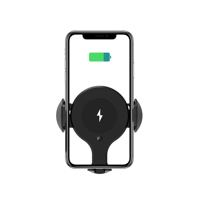 X9 Automatische Induktion Fahrzeug Handy Halterung 10W Outlet Halterung für Fahrzeug Drahtlose Ladegerät
